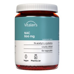Vitaler's NAC (N-acetylo-L-cysteina) 600 mg - 60 kapsułek