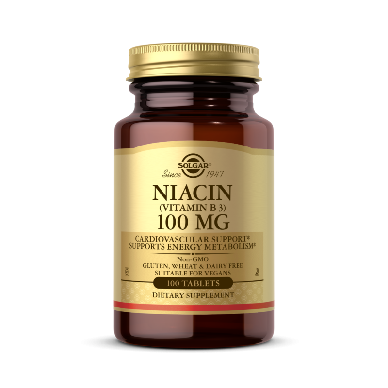 Solgar Niacyna 100 mg - 100 tabletek