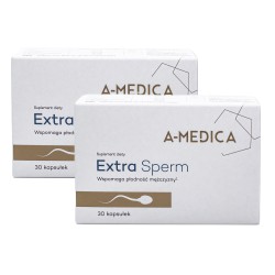 A-Medica Extra Sperm zestaw 2 x 30 kapsułek
