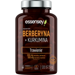 Essensey Berberyna + Kurkumina 300 mg- 90 kapsułek