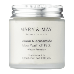 Mary&May Maska glinkowa rozjaśniająca Lemon Niacinamide Glow - 125 g