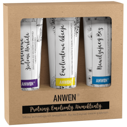 Anwen Zestaw 3 odżywek do niskiej porowatości - 100 ml