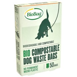 Biobag Biodegradowalne i kompostowalne worki na psie odchody - 50 sztuk