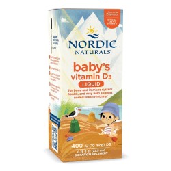 Nordic Naturals Witamina D3 400 IU dla niemowląt - 22,5 ml