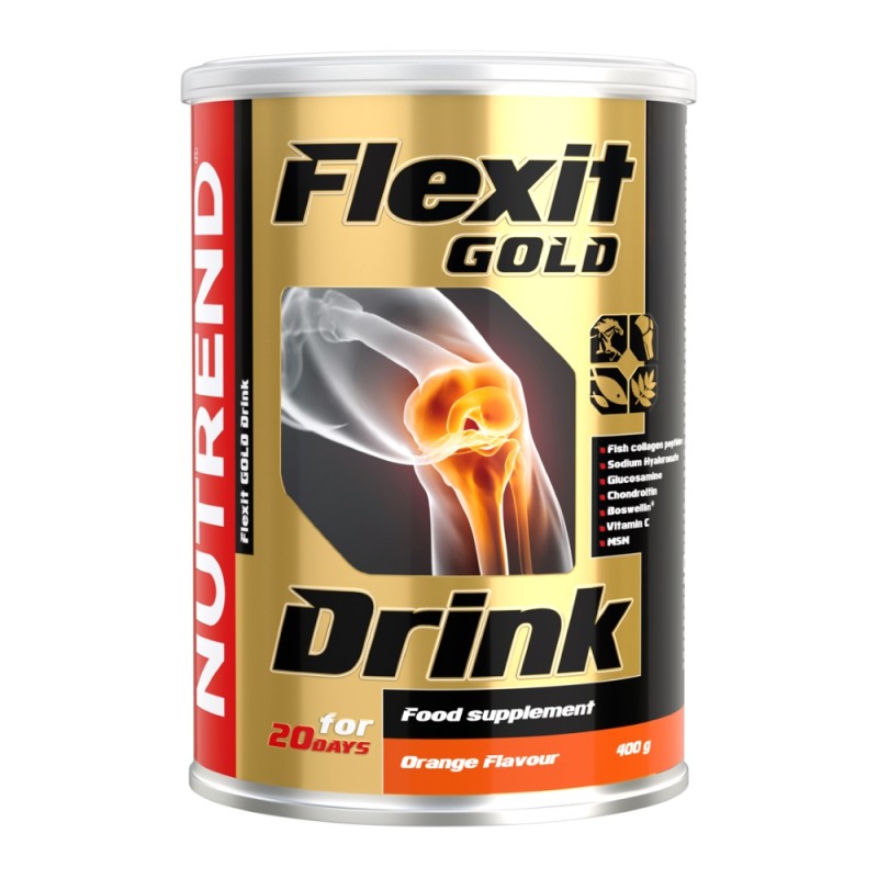 Nutrend Flexit Gold Drink pomarańczowy - 400 g