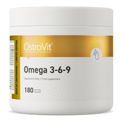 OstroVit Omega 3-6-9 - 180 kapsułek