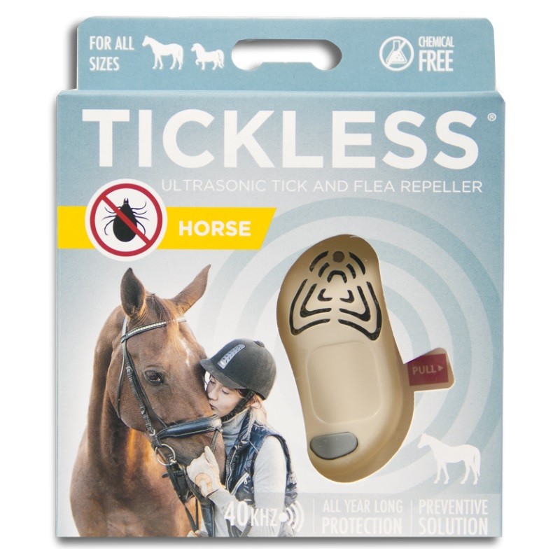 TickLess Horse Ultradźwiękowa ochrona przed kleszczami - Beige