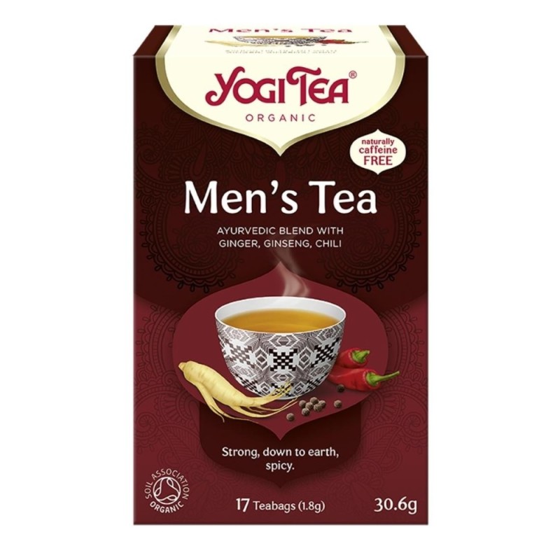 Yogi Tea Men's Tea Herbata Dla mężczyzn - 17 saszetek