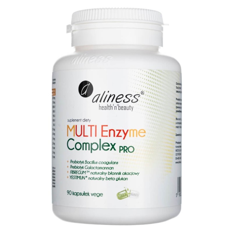 Aliness MULTI Enzyme Complex PRO - 90 kapsułek