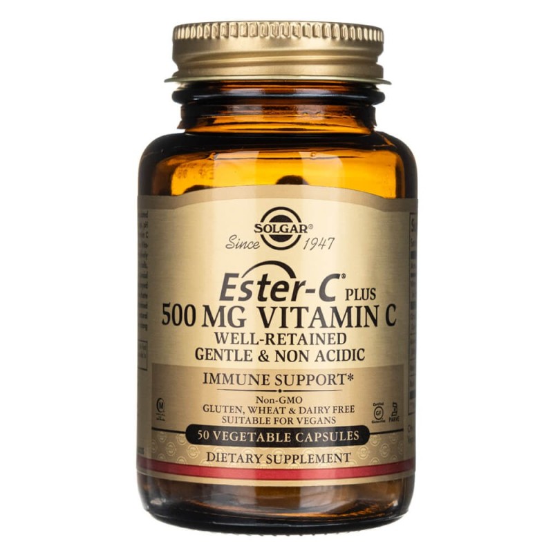 Solgar Ester C Plus – 500 mg Witaminy C - 50 kapsułek