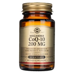 Solgar Megasorb Koenzym Q10 200 mg - 30 kapsułek