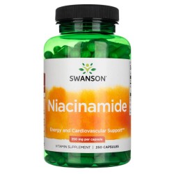 Swanson Niacinamide (Niacynamid) 250 mg - 250 kapsułek