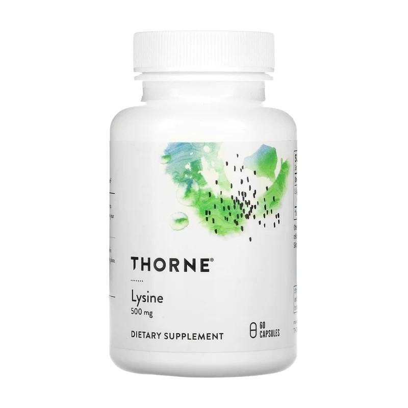 Thorne Research L-Lizyna 500 mg - 60 kapsułek