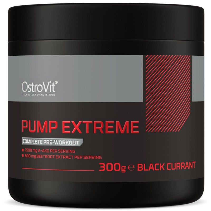 OstroVit Pump Extreme czarna porzeczka - 300 g