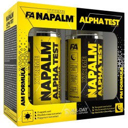 Fitness Authority Napalm Aplha Test AM/PM Formuła - 240 tabletek