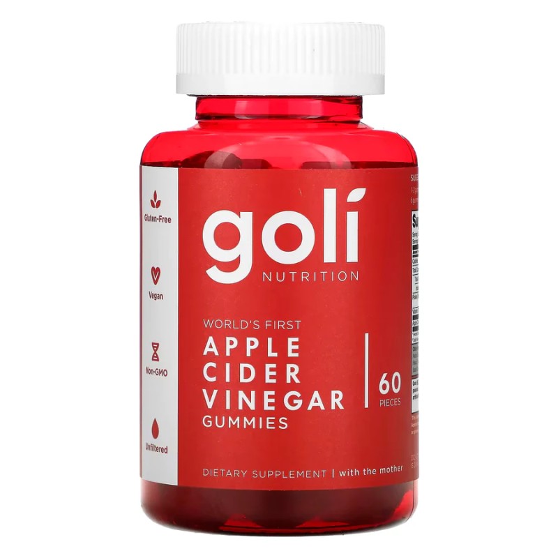 Goli Nutrition Ocet jabłkowy - 60 żelek