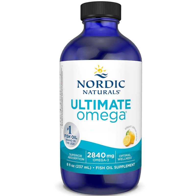 Nordic Naturals Ultimate Omega 2840 mg cytrynowy - 237 ml