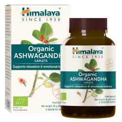 Himalaya Organiczna Ashwagandha - 60 tabletek