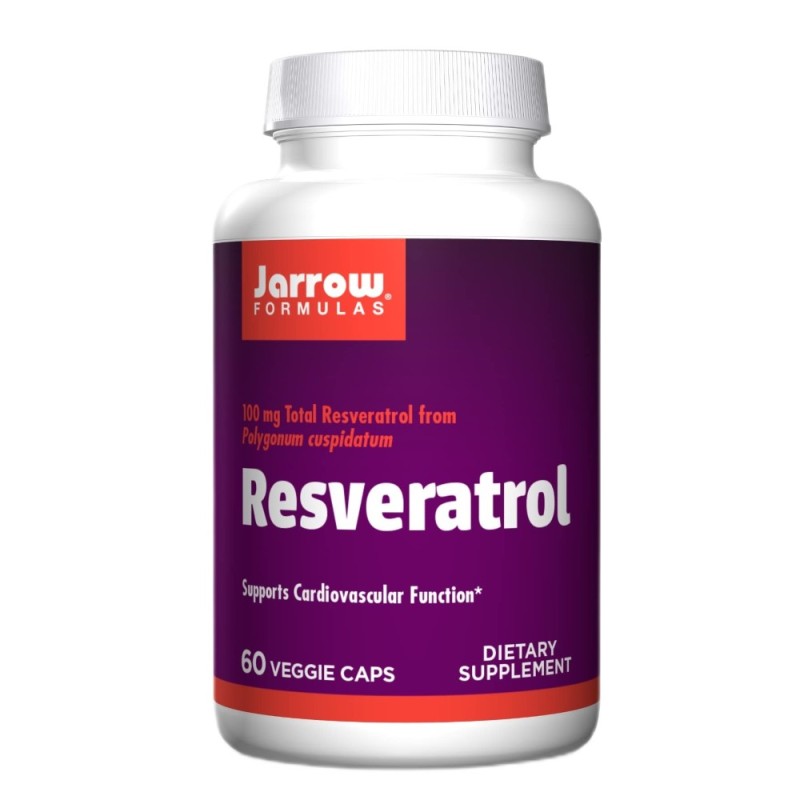 Jarrow Formulas Resveratrol 100 mg - 60 kapsułek