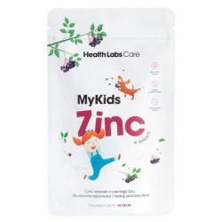 Health Labs Care MyKids Zinc o smaku czarnego bzu - 60 żelek