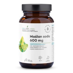 Aura Herbals Maślan sodu mikrokapsułkowany 600 mg - 90 kapsułek