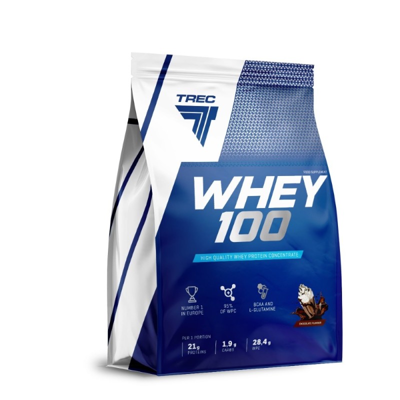 Trec Whey 100 Koncentrat białka serwatkowego czekoladowy - 700 g