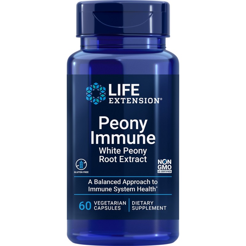 Life Extension Peony Immune (Regulacja Immunologiczna) - 60 kapsułek