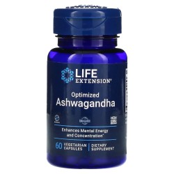 Life Extension Optimized Ashwagandha wyciąg - 60 kapsułek
