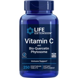 Life Extension Witamina C 1000 mg z fitosomem bio-kwercetyny - 250 tabletek