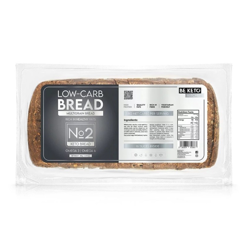 BeKeto Chleb wieloziarnisty - 360 g