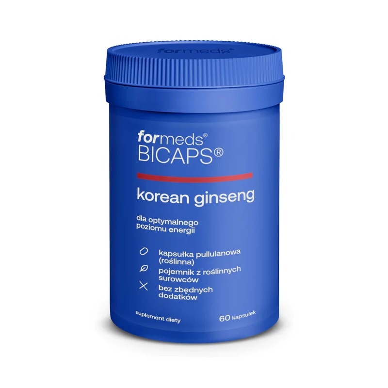 Formeds Bicaps Korean Ginseng - 60 kapsułek