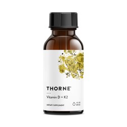 Thorne Research Witamina D3 + K2 w płynie - 30 ml