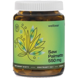 Wellbear Saw Palmetto 550 mg - 60 kapsułek