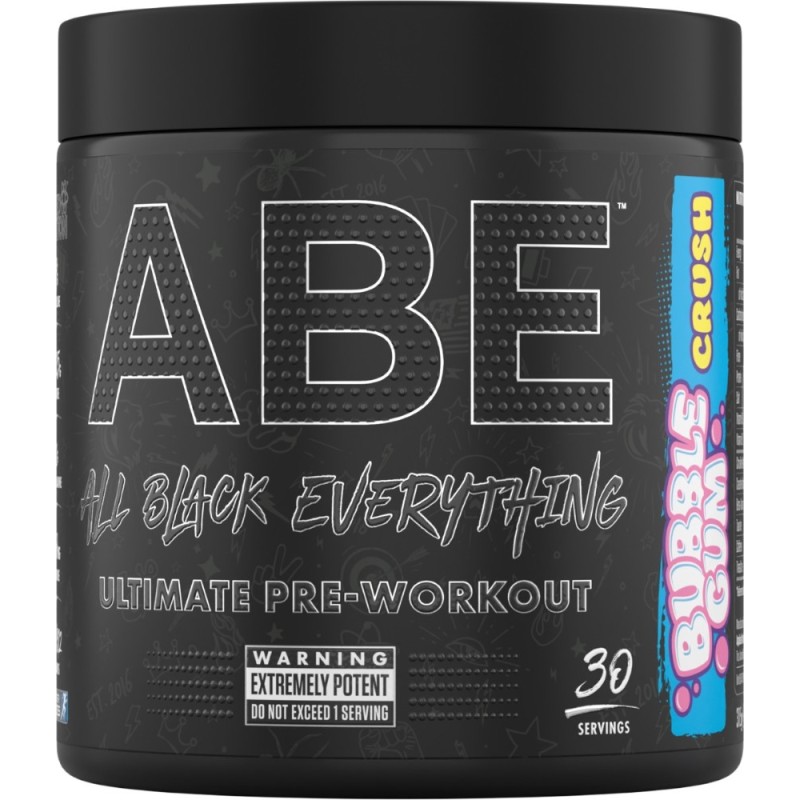 Applied Nutrition ABE (All Black Everything) Przedtreningówka guma balonowa - 315 g