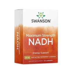 Swanson Maximum Strength NADH 20 mg - 30 pastylek