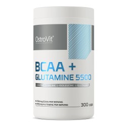 OstroVit BCAA + Glutamina 5500 mg - 300 kapsułek