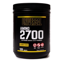 Universal Nutrition Amino 2700 Formuła aminokwasowa - 120 tabletek