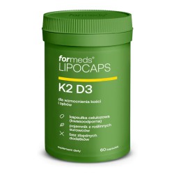 Formeds Lipocaps K2 D3 - 60 kapsułek