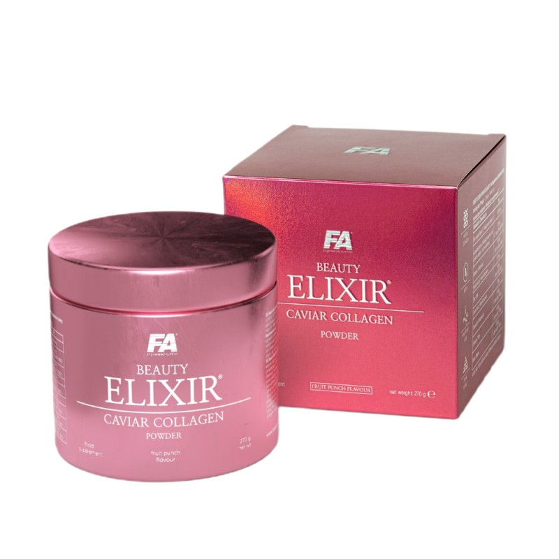 Fitness Authority Beauty Elixir Caviar Collagen, poncz owocowy - 270 g
