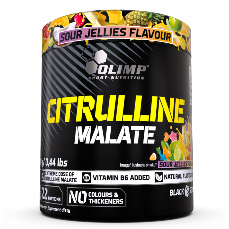 Olimp Citrulline Malate, kwaśne żelki - 200 g
