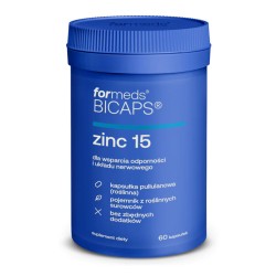 Formeds Bicaps Zinc 15 (Cynk) - 60 kapsułek