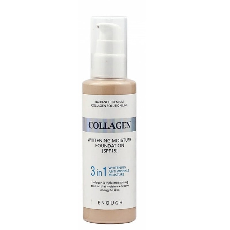 Enough Collagen 3in1 Foundation Podkład z kolagenem odcień 21 - 100 ml