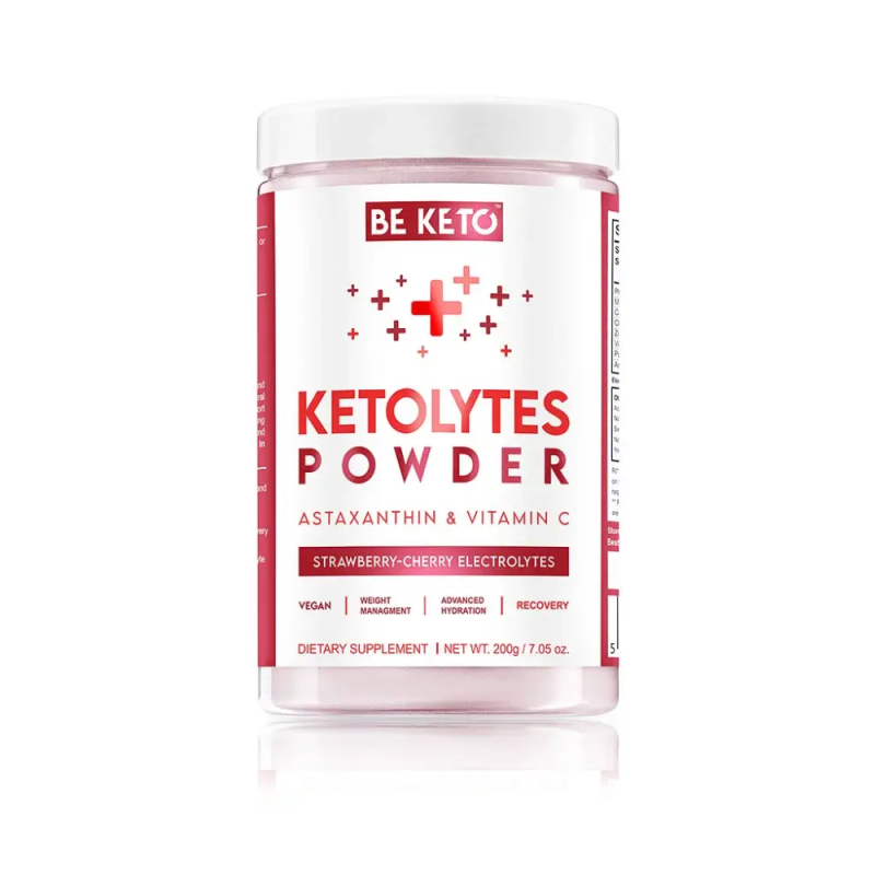 BeKeto Elektrolity Ketolytes, Wiśnia-Truskawka - 200 g