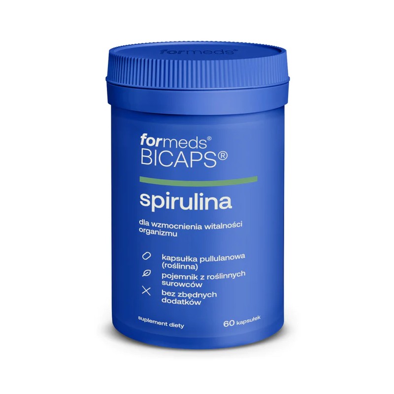 Formeds Bicaps Spirulina 530 mg - 60 kapsułek