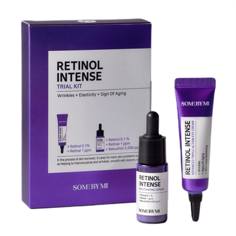 Some By Mi Retinol Intense Trial Kit - zestaw przeciwzmarszczkowy z retinolem