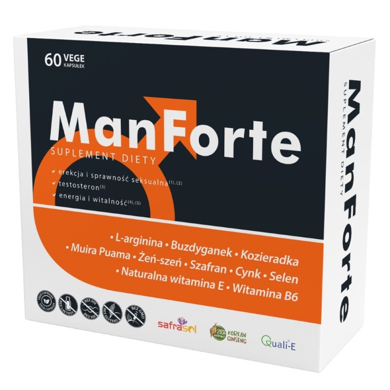 Aliness ManForte dla mężczyzn - 60 kapsułek
