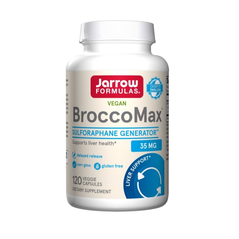 Jarrow Formulas BroccoMax (Glukozynolan sulforafanu) 35 mg - 120 kapsułek