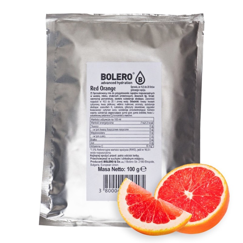 Bolero Bag Instant drink Red Orange - 100 g