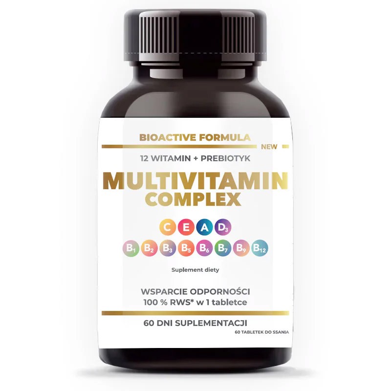 Intenson Multivitamin Complex - 60 tabletek do ssania
