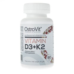 OstroVit Witamina D3 + K2 - 90 tabletek